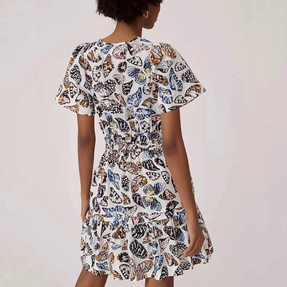 Anthropologie The Somerset Butterfly Mini Dress - Picture 6 of 8